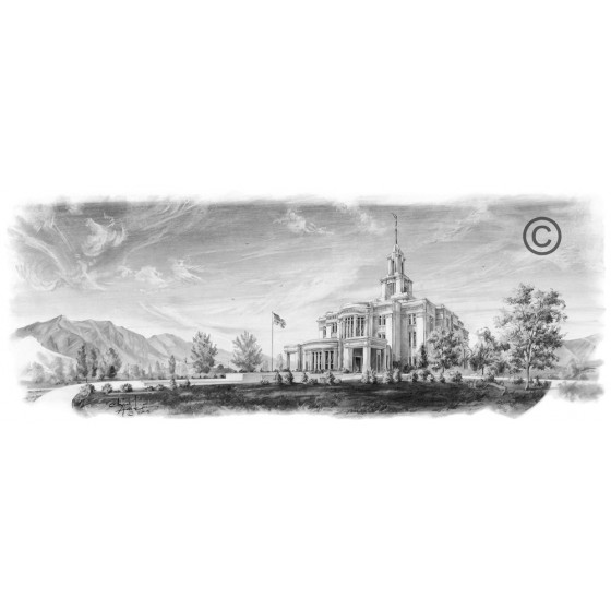Payson Utah Temple Recommend Holder